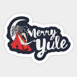 Merry Yule Sticker